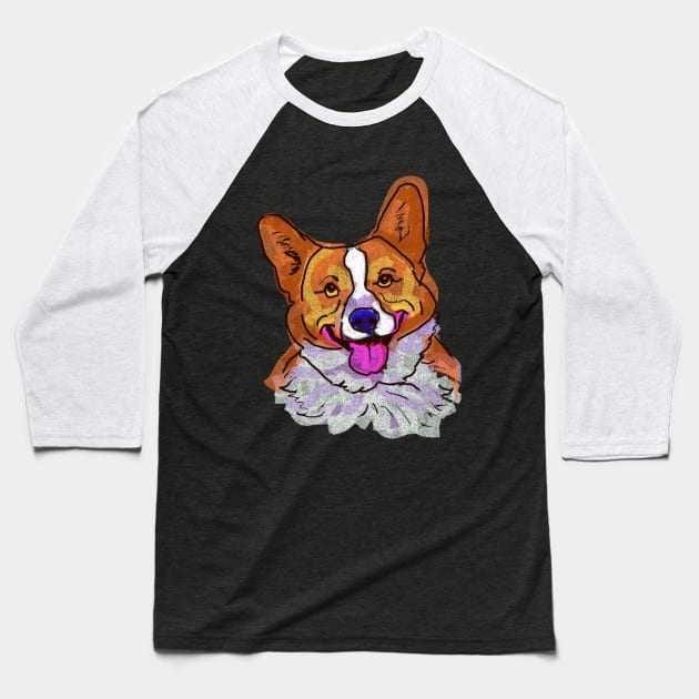 The Pembroke Welsh Corgi Love of My Life Baseball T-Shirt by lalanny